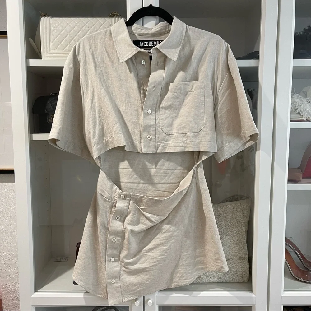JACQUEMUS “La Robe Arles” Mini Dress FR40 - Picture 2 of 5